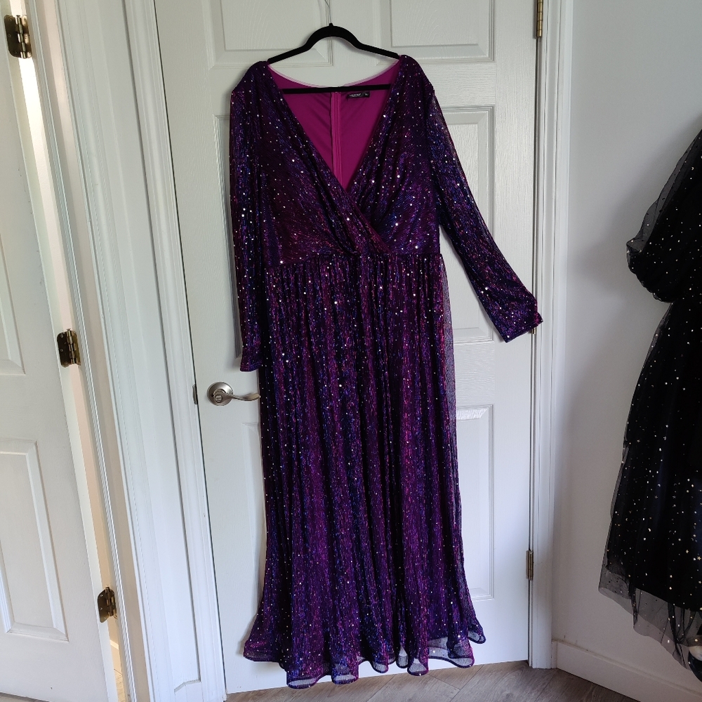 Shein purple-pink Shift Dress